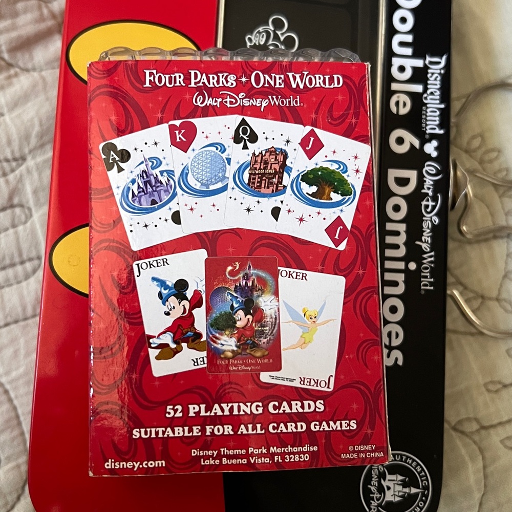 Disney game lot Dominos and playing cards Mickey Mouse - Picture 7 of 7